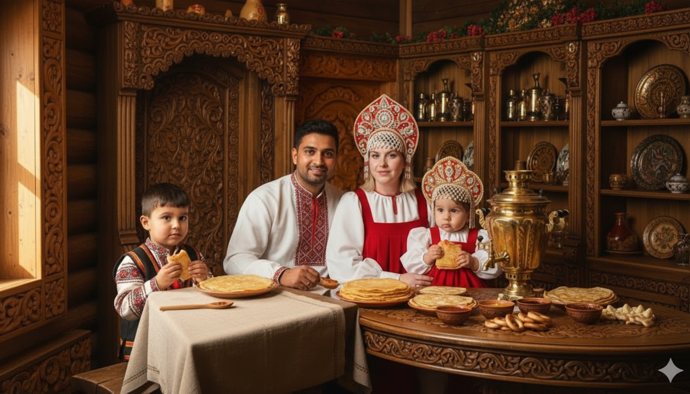 Akhil and Aleksandra Indian Russian couple in Valencia Spain